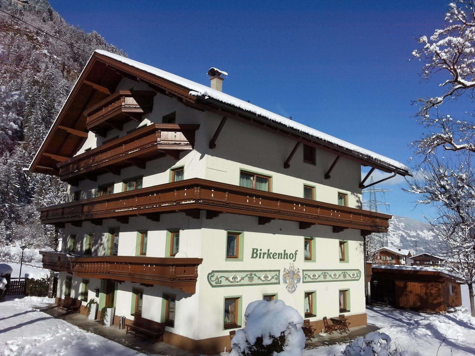 Pension Birkenhof Mayrhofen Exterior foto
